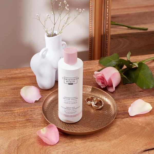 Delicate Volumizing Shampoo with Rose Extracts Unisex Shampoo 8.4 oz