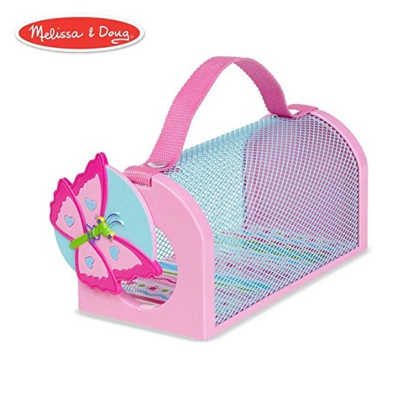 Sunny Patch Cutie Pie Butterfly Bug House Toy With Carrying Handle and Easy-Access Door