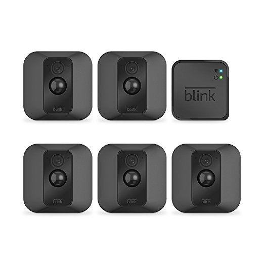 XT Outdoor/Indoor Home Security Camera System for Your Smartphone with Motion Detection, Wall Mount, HD Video, 2 Year Battery and Cloud Storage Included - 5 Camera Kit