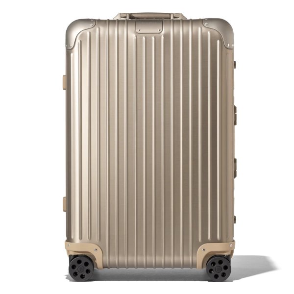 Original Check-In M Aluminum Suitcase | Titanium | RIMOWA