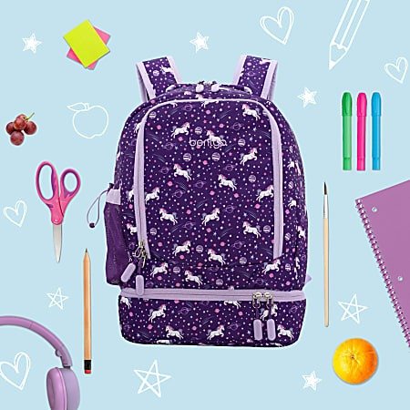 Kids Backpack and Lunch Bag Unicorn - Office Depot