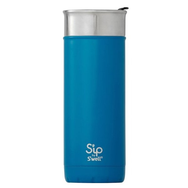 S'ip by S'well - 16.7-Oz. Thermal Cup - Jersey Blue
