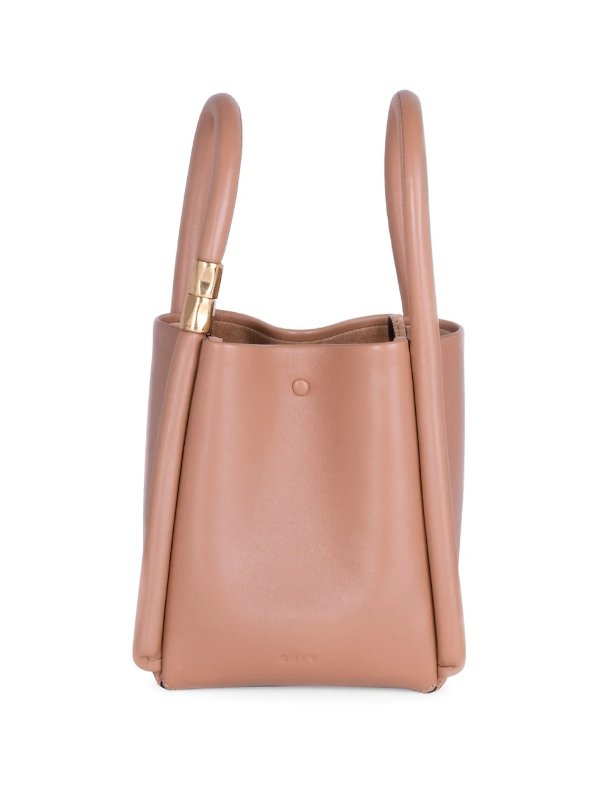 Lotus Leather Tote