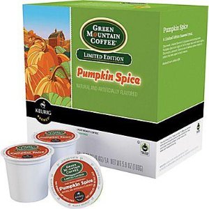 Keurig® K-Cup® Green Mountain® 胶囊咖啡（Pumpkin Spice口味）, 24支/盒 