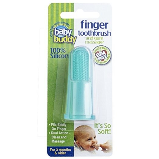  婴儿硅胶指套牙刷1支