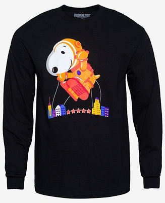 Adult Unisex Snoopy Crewneck Macy's Thanksgiving Day Parade T-Shirt, Created for Macy's