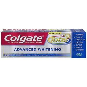 Colgate Total Advanced Whitening Gel Toothpaste, 4.0 Ounce (Pack of 6)