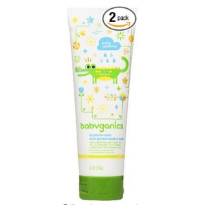 Babyganics Eczema Care Skin Protectant Cream,8 oz(Pack of 2)