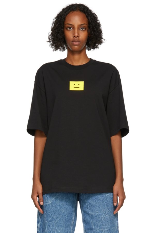 Black & Yellow Patch T-Shirt