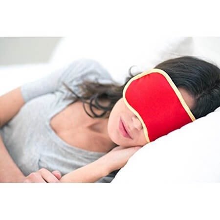 铜离子睡眠眼罩 红色款