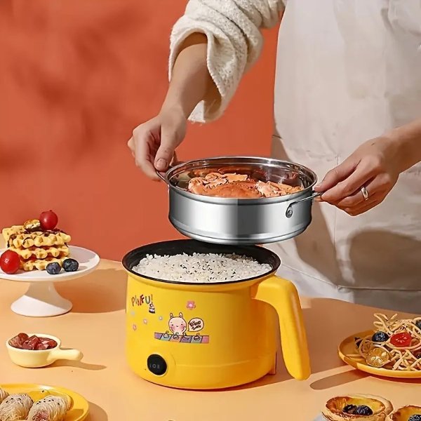 Stainless Steel Steamer Basket Electric Rice Cooker Steamer - Temu