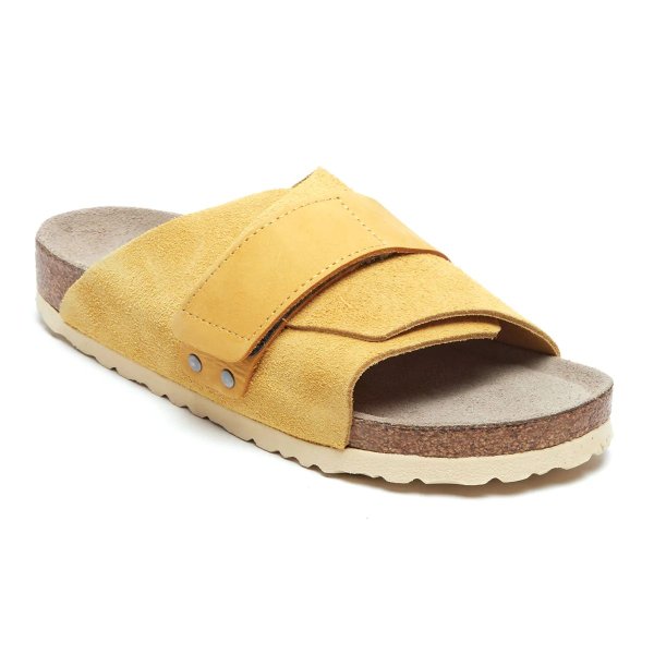 Kyoto Soft Footbed Nubuck Suede Leather Sandals