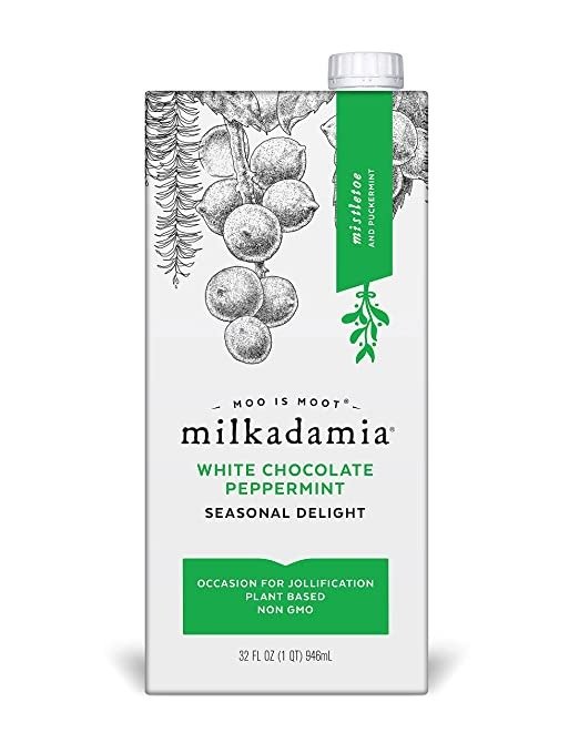 milkadamia 澳洲坚果牛奶 薄荷白巧克力节日款 32oz 6盒