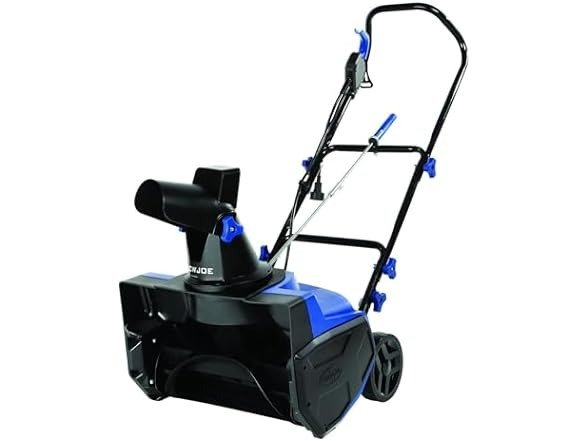 SJ618E Electric Walk-Behind Single-Stage Snow Blower, 18-inch, 13-Amp,Blue