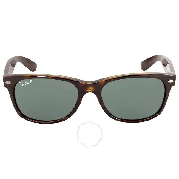 New Wayfarer Polarized Green Sunglasses 