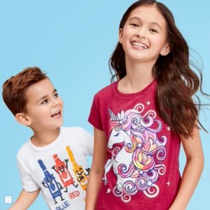 上新：Children's Place官网 儿童T恤热卖