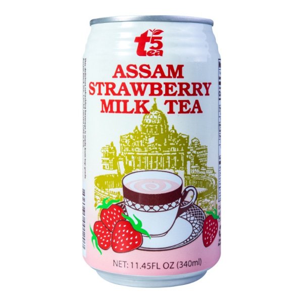 TEA5 阿萨姆草莓奶茶 340ml 