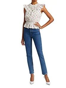 The 5 Pocket Cropped Jeans