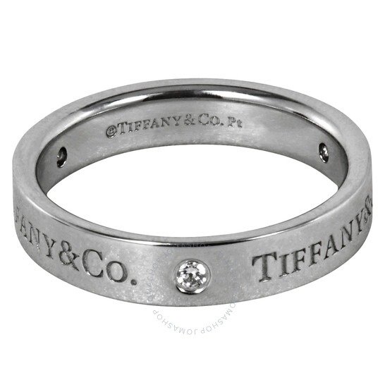 Tiffany Platinum Band Ring-