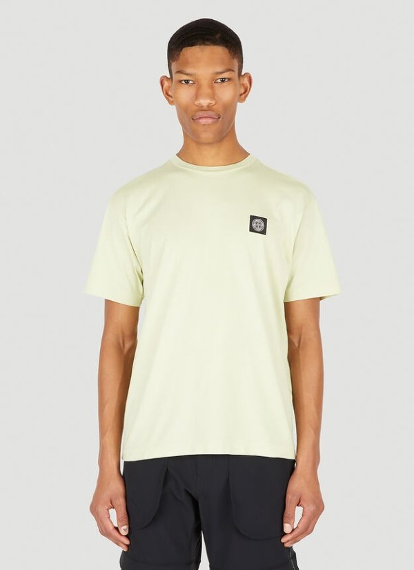 Compass Patch T-Shirt in Green