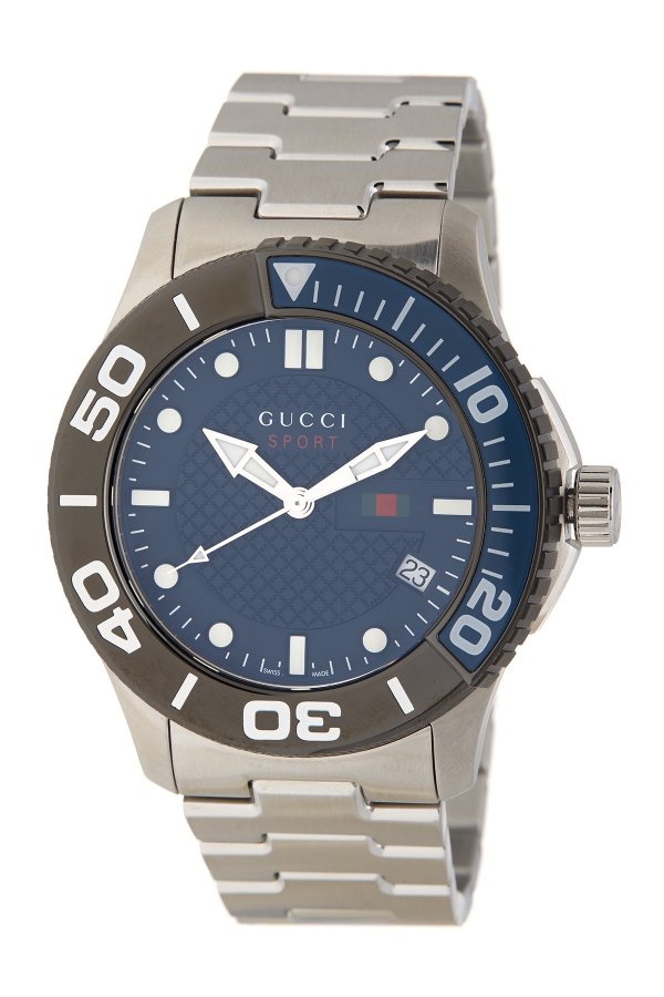 Men's 126 XL Bracelet Watch, 45mm