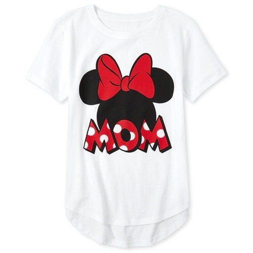 Womens Disney Mommy And Me Minnie Mouse Matching Graphic Tee