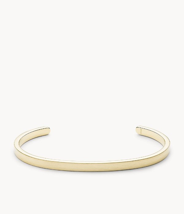 Modern Americana Gold-Tone Stainless Steel Cuff Bracelet