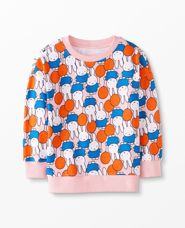 Miffy Print Sweatshirt In French Terry