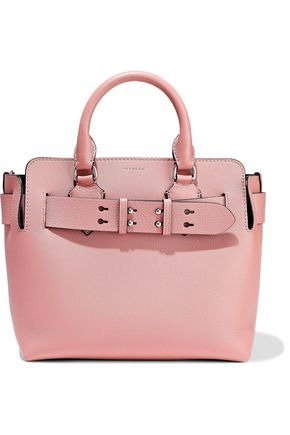 Pebbled-leather tote