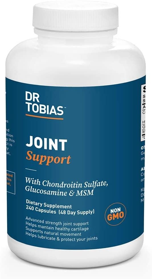 Joint Support Supplement, with Chondroitin Sulfate, Glucosamine and MSM, 240 Capsules