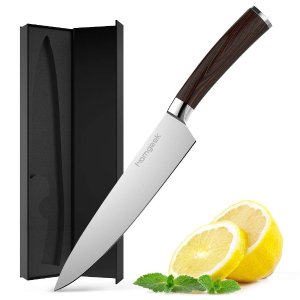 Homgeek 8“ Wood Handle Chef Knife