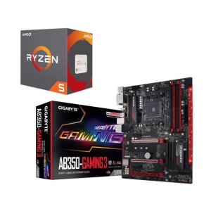 AMD RYZEN 5 1600X + GIGABYTE B350 Gaming 3
