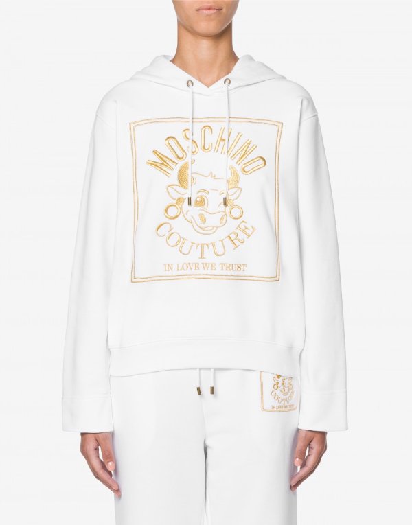 Cotton sweatshirt Chinese New Year - Chinese New Year - SS21 COLLECTION - Moods - Moschino | Moschino Official Online Shop