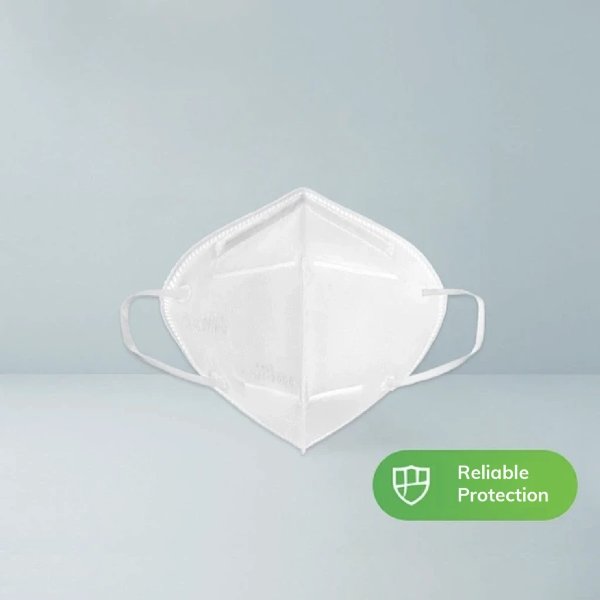 1 Pack/Person Filters > 98.9%, KN95 4-layer Face Mask (5 Pieces)