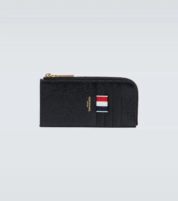 Half-zipped long wallet