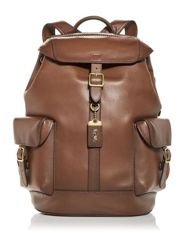 Wells Leather Backpack