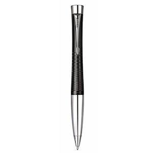 Parker Urban Premium Ebony Metal Chiseled, Ballpoint Pen with Medium Black refill (S0911510)