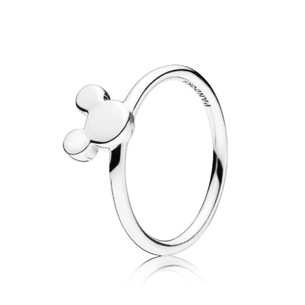 Disney, Mickey Silhouette Ring|PANDORA Jewelry US
