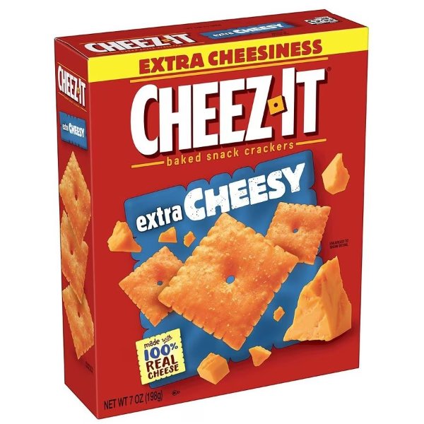 Cheese Crackers Extra Cheesy