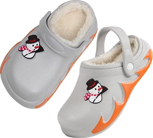 Weweya Kids Garden Clogs Summer Cute Sandals Slippers with Cartoon Charms for Boys Girls Toddler Outdoor Indoor
