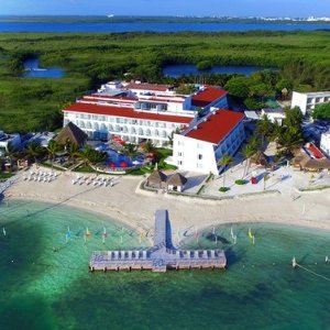 坎昆4星级 Cancun Bay 全包度假村 吃喝玩乐住全包