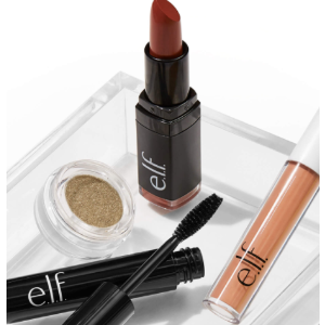 Free 4-piece Gold Glow Gift with $25 Orders @ e.l.f. Cosmetics