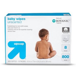 Up & up™ Baby Wipes Refill Pack - Unscented - 800 ct 