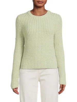 Crimped Ribbed Sweater