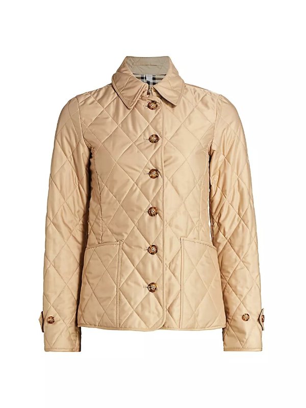 Fernleigh Quilted Logo Coat