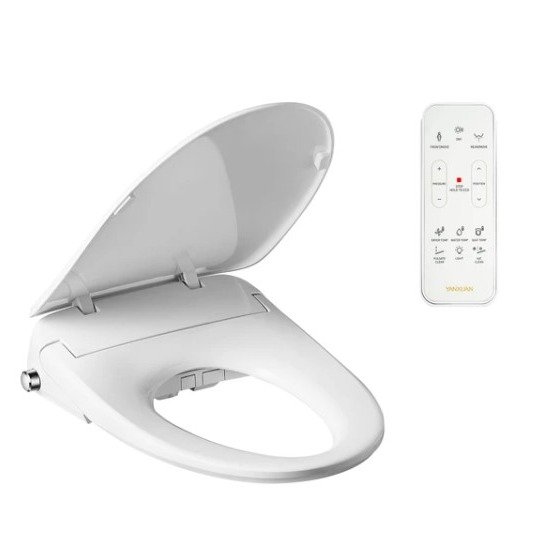 Bidet Toilet Seat with Self Cleaning Stainless Nozzle