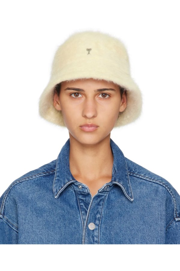 Off-White Ami De Coeur Stud Bucket Hat