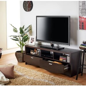 Furniture of America 59-inch Espresso TV Stand