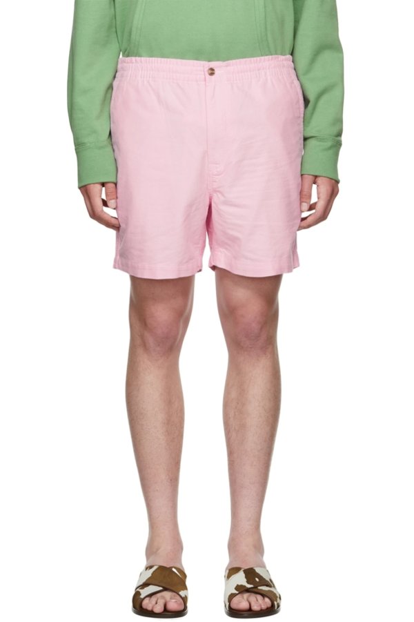 粉色 Prepster 短裤