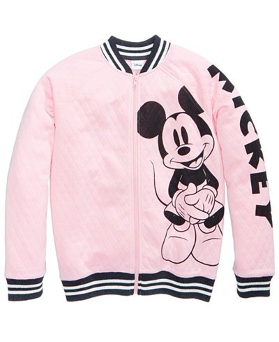 Mickey Mouse Bomber Jacket, Big Girls
